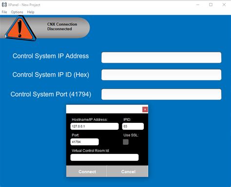 Crestron Adding Xpanel Tablelasopa