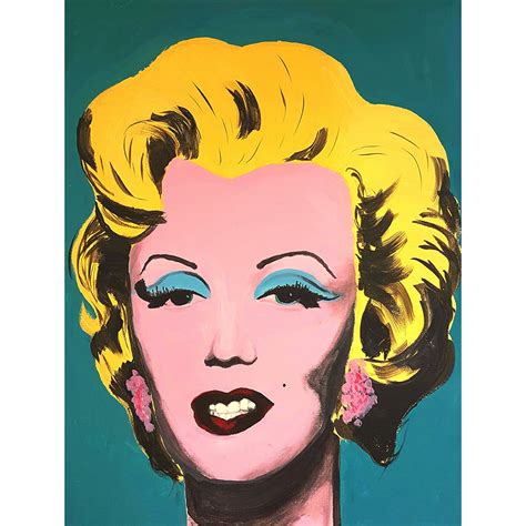 Turquoise Marilyn | Andy Warhol | Pop Art | Premium Artbox | We Love Art