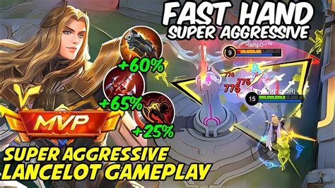 LANCELOT SUPER FAST HAND AND AGGRESSIVE GAMEPLAY 2024 LANCELOT BEST