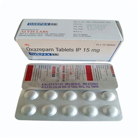 Oxazepam 15 Mg Tablet At Best Price In New Delhi By Unique