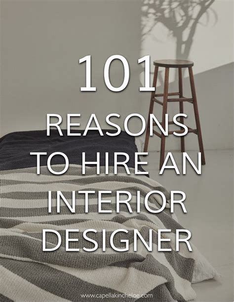 101 Reasons To Hire An Interior Designer Capella Kincheloe Interior