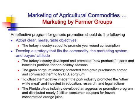 Ppt Lecture Marketing Of Agricultural Commodities Powerpoint