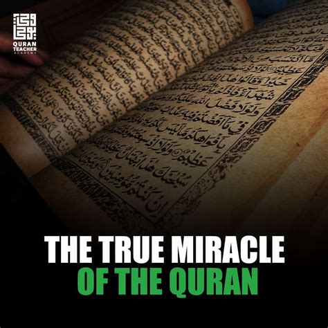 The True Miracle Of The Quran Wahi Yoha