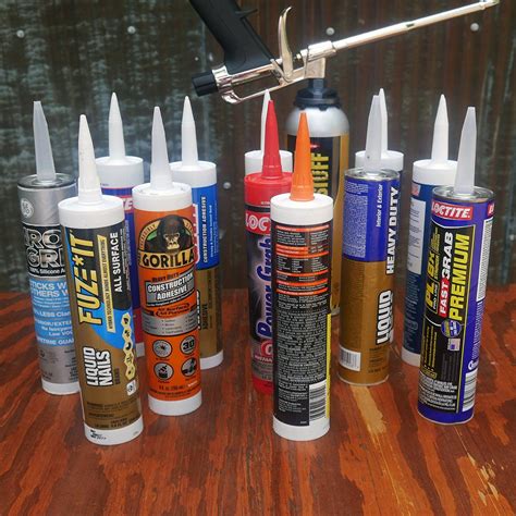 tested  strongest construction adhesives heres