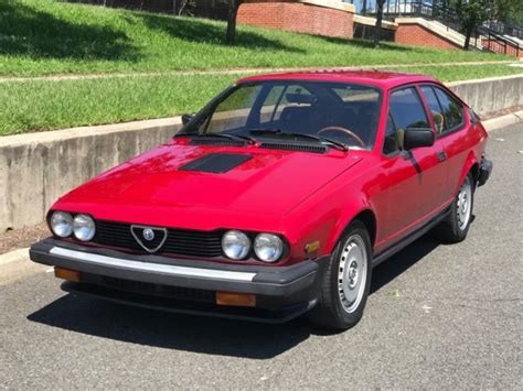 Alfa Romeo Gtv6 1981 Red Custom Interior Great Driver No Reserve Classic Alfa Romeo Gtv 1981