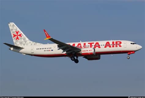 9H VUE Malta Air Boeing 737 8200 MAX Photo By Francesco Della Santa