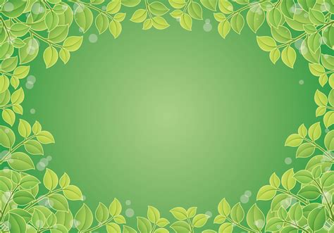 bright green leaf background, vector 4899583 Vector Art at Vecteezy