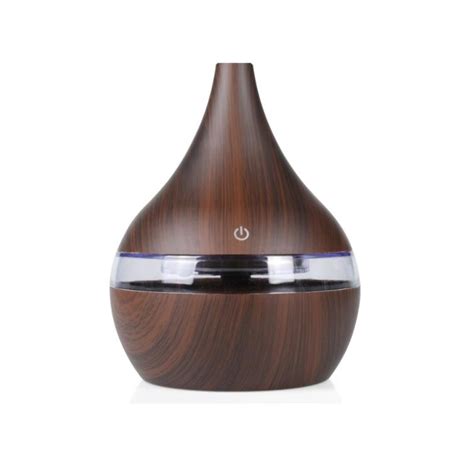 Pcs Ml Usb Electric Aroma Air Diffuser Wood Ultrasonic Air