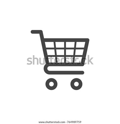 Vector De Icono Del Carro De Compra