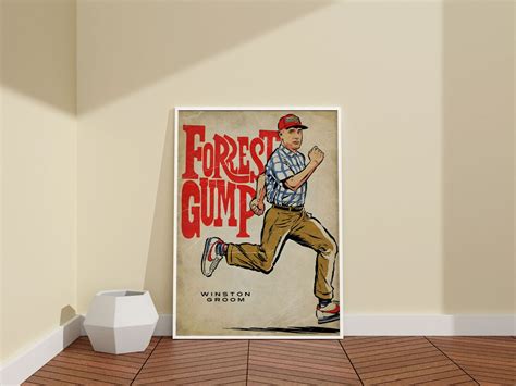 Forrest Gump Poster / Forrest Gump Poster Wall Decor / Movie Posters ...