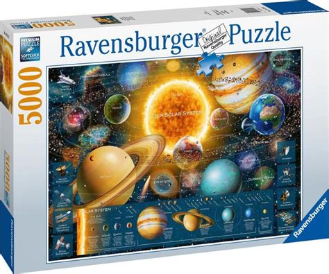 Foto Puzzle Ravensburger Sluneční soustava 5000 dílků Zbozi cz