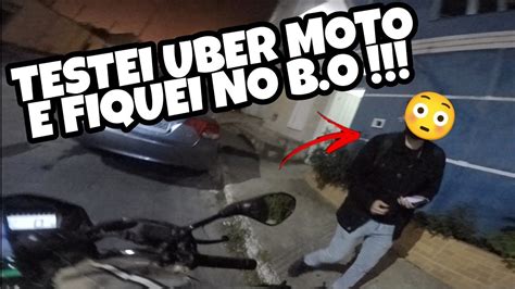 MEU PRIMEIRO DIA FAZENDO UBER MOTO E OLHA O QUE ACONTECEU YouTube