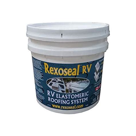 Rexoseal Rv Liquid Rubber Roofing System Waterproofing And Protective Rv Roof Coating Sealant