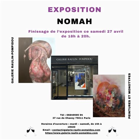 NOMAH Galerie Raulin Pompidou