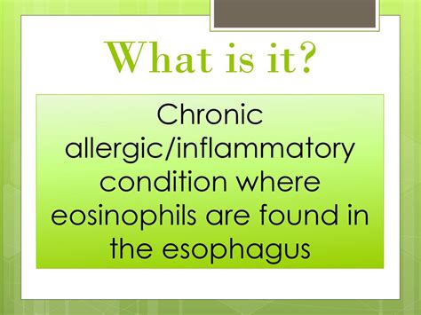 Eosinophilic Esophagitis - ppt download