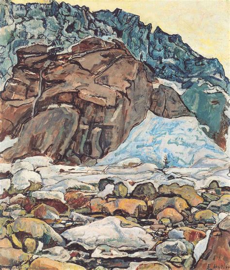 Art Reproductions The Grindelwald Glacier 1912 By Ferdinand Hodler