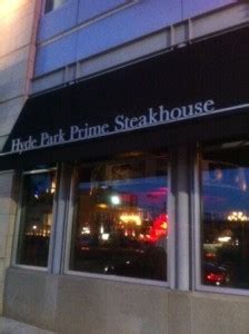 Hyde Park Prime SteakhouseCooks and Eats