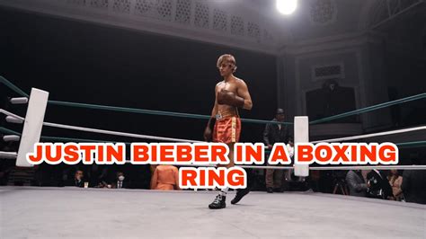 OMG What Is Justin Bieber Doing In A Boxing Ring IWMBuzz