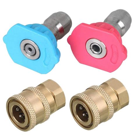 Pressure Washer Tips Pressure Washer Accessories Kit 2 Pack 2nd Story Washer Spray Nozzle Tips