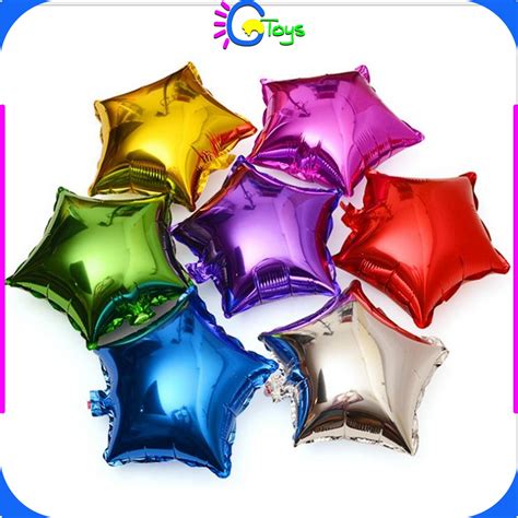 Jual Cr C Balon Foil Bintang Perlengkapan Dekorasi Ulang Tahun