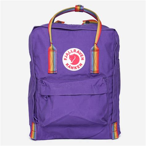 Lyst Fjallraven Kanken Rainbow Backpack In Purple For Men