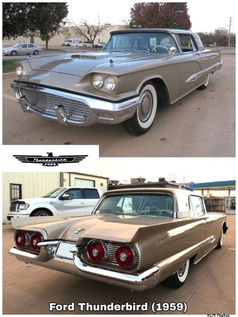 #FORD thunderbird 1959 | Classic cars, American classic cars, Old ...