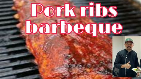 How To Cook Pork Ribs Barbeque Youtube