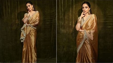 Sobhita Dhulipala Radiates Grace And Elegance Embracing The Golden