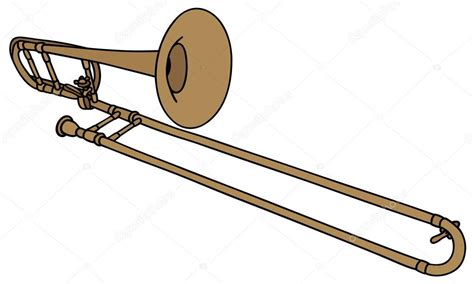 Trombone Cartoon Drawing at GetDrawings | Free download