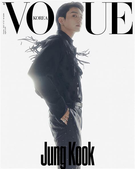 Bts Member Jungkook Covers Vogue Korea October Issue