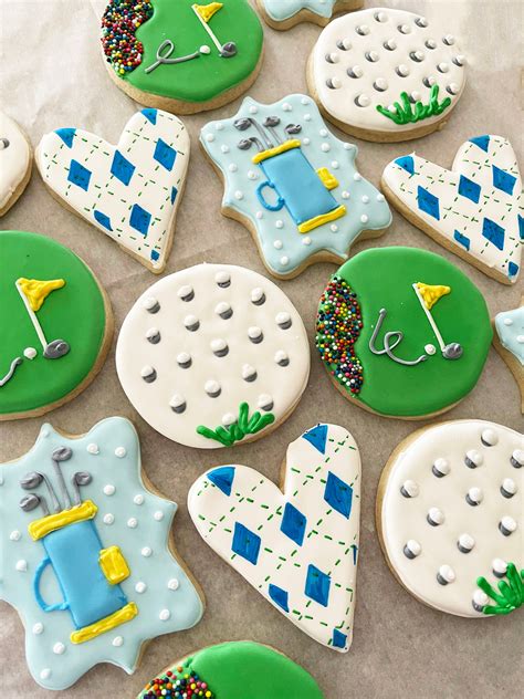 Custom Golf Cookies Etsy