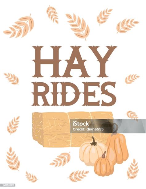 Fall Harvest Festival Elements On A Transparent Background Stock ...