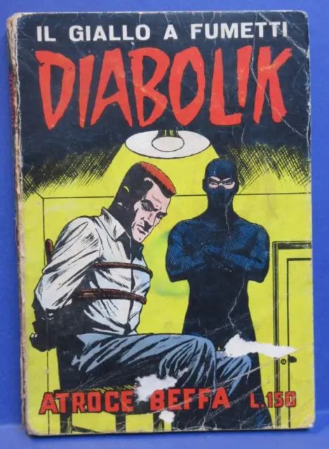 DIABOLIK 2 II Serie N 10 ATROCE BEFFA 1965 Originale EUR 10 00