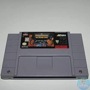 Amazon Wwf Wrestlemania The Arcade Game Nintendo Super Nes