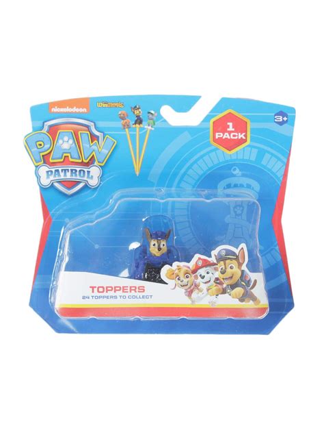 Paw Patrol Pencil Toppers 1 PC Blister (S1) - Chase with Police Vehicle ...