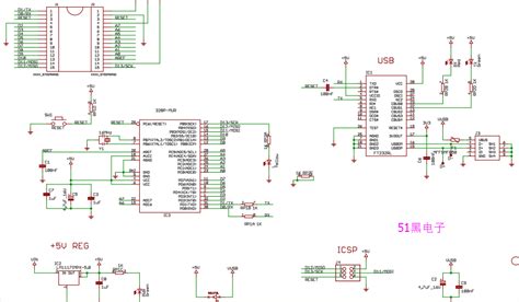 原装版本的arduino Nano板子的pcb文件和原理图文件 Eagle格式 可直接下载打样 Arduino