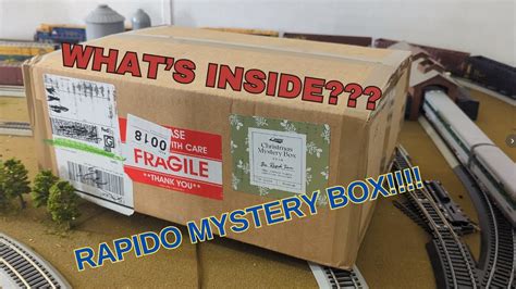 Unboxing My 2023 Rapido Trains Premium Mystery Box YouTube