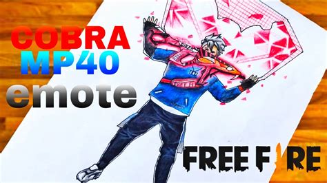 Cobra Mp40 Emote Ll Cobra Mp40 Emote Drawing Ll Evo Gun Drawing YouTube