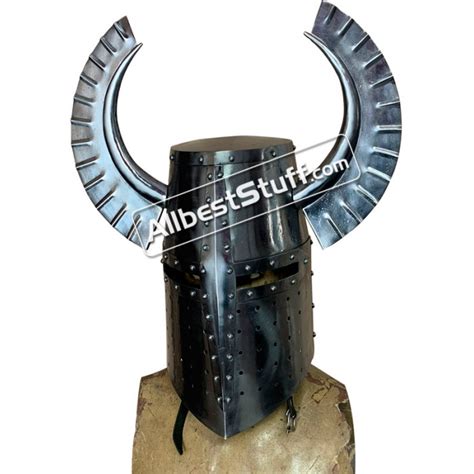 Medieval Teutonic Knight Templar Great Helm 18 Gauge Steel Helmet