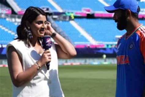 Jasprit Bumrah Gets Interviewed By His Wife Sanjana Ganesan After