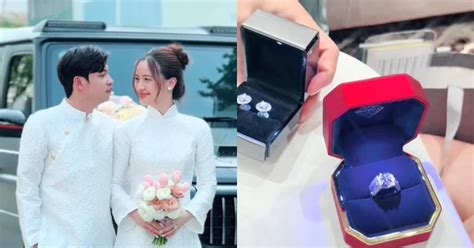 Hotgirl Mai Tây đám cưới với chồng thiếu gia hôn lễ ngập vàng kim cương Hot KOLs Đời