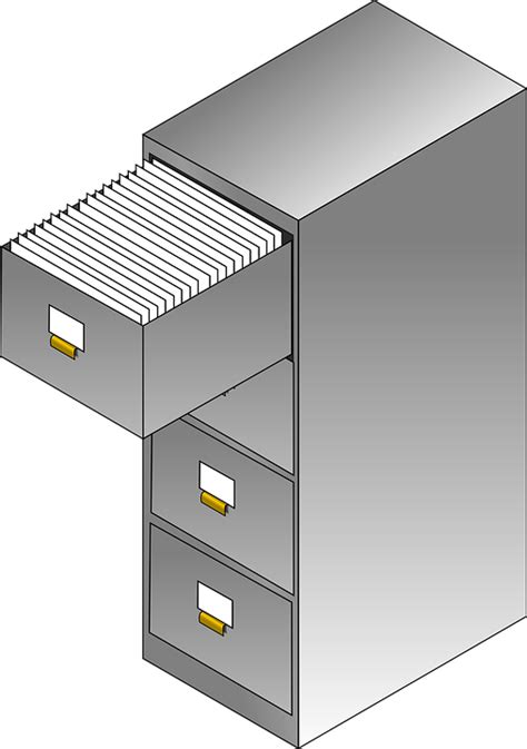 Download Cabinet Filing Furniture Royalty Free Vector Graphic Pixabay