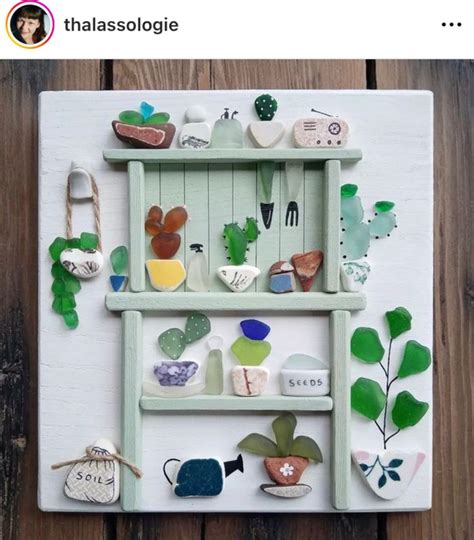 Pin By Beth Eaton On More Art Projects In 2024 Sea Glass Crafts Sea