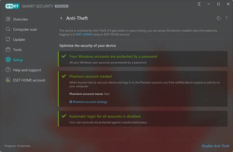 ESET Home Security Premium im Test: Erweiterte Einstellungen für Power ...
