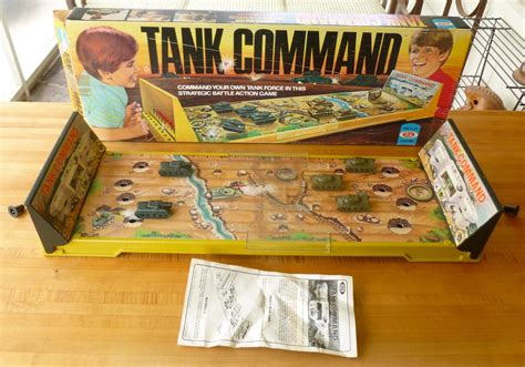 Vintage 1975 TANK COMMAND Game By IDEAL Retro 1970 S By JoeBlake