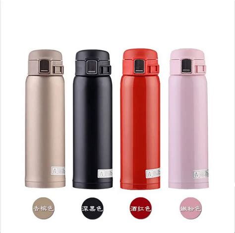 Pcs Hot Or Cold Stainless Steel Insulated Thermal Water Bottle Thermos For Tea Coffee Travel