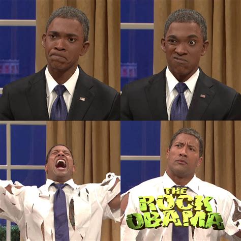 This Is What Happens When You Make Barack Obama Very Angry Therockobama Snl Snl Skits