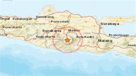 Gempa Guncang Jawa Timur Rabu Maret Pagi Baru Saja Guncang Di