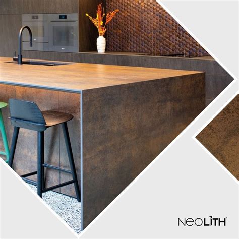 Neolith Iron Corten Copper Kitchen Corten Kitchen