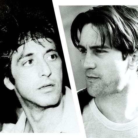 Robert De Niro Al Pacino Young